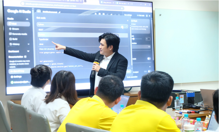 Hoạt động đào tạo AI